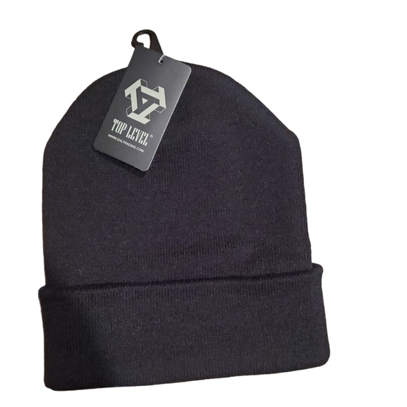 Black top level beanie NWT - Picture 1 of 5